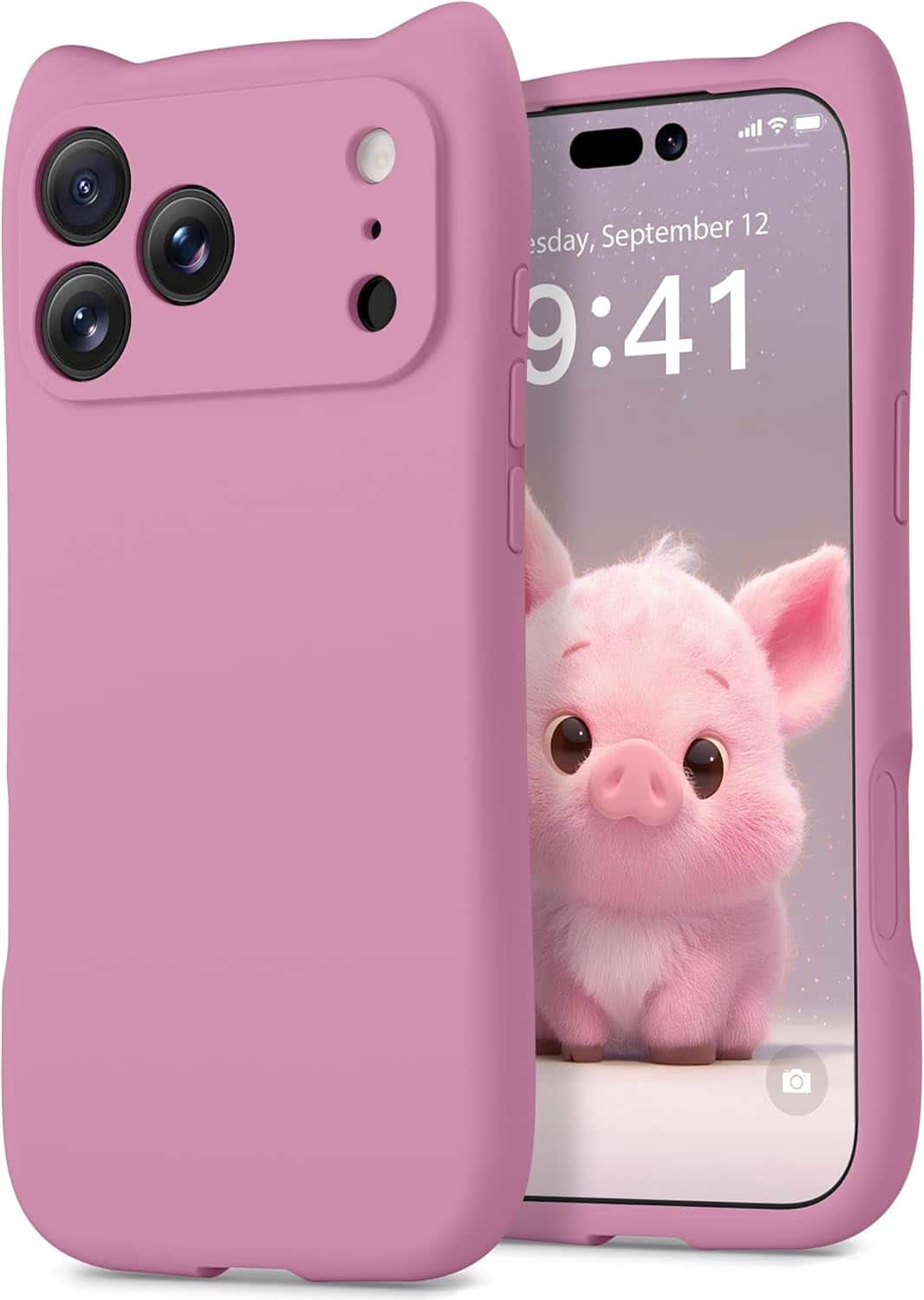 FINEAK - Magnetic for iPhone 17 Pro Max Case, Full Camera Protection - Blackcurrant