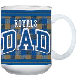 The Memory Company - Kansas City Royals 15oz. Buffalo Plaid Father's Day Mug - Multicolor