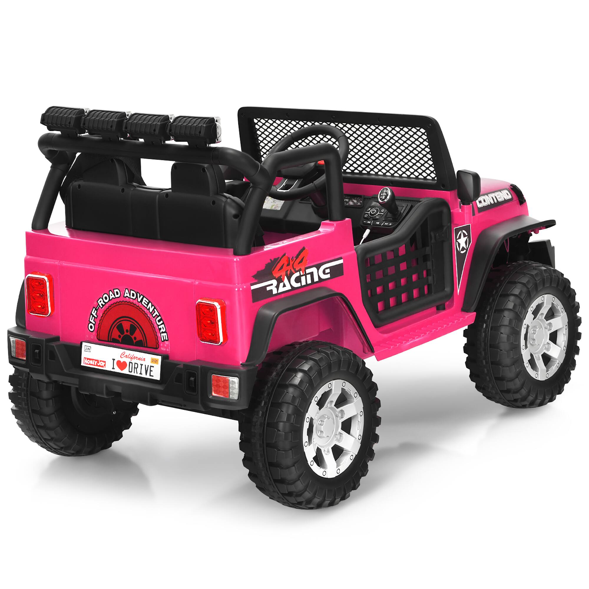 Bibiy 限定 ROSIEPEPURAMUTOP Costway 12V Kids Ride On Truck Remote Control Electric Car
