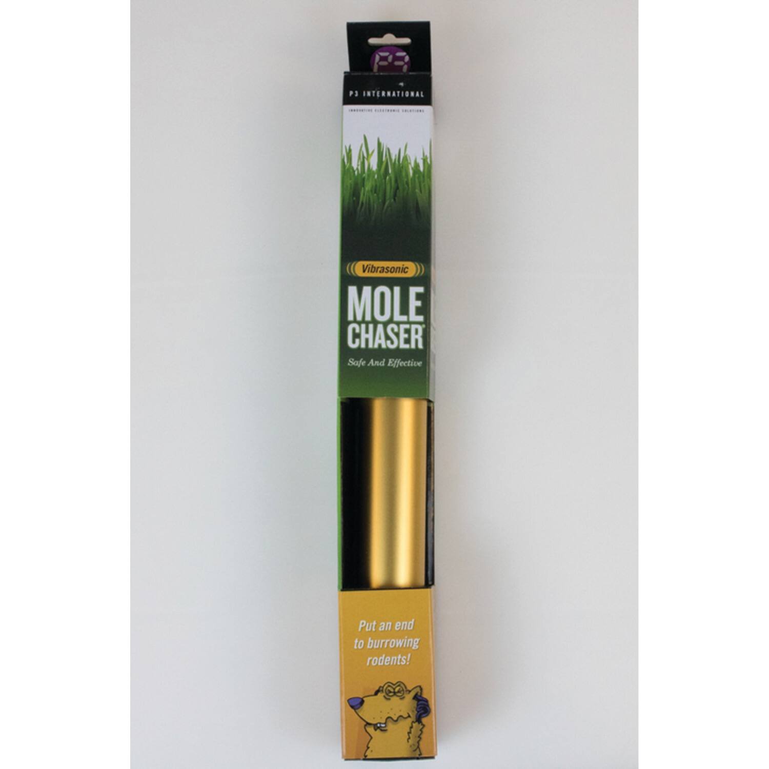 P3 INTERNATIONAL ...... ACo. | Vibrasonic MOLE CHASER Safe And Effective Put an end to burrowing rodents!