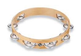 Latin Percussion - Pro 10 Tambourine, Single Row Alum.