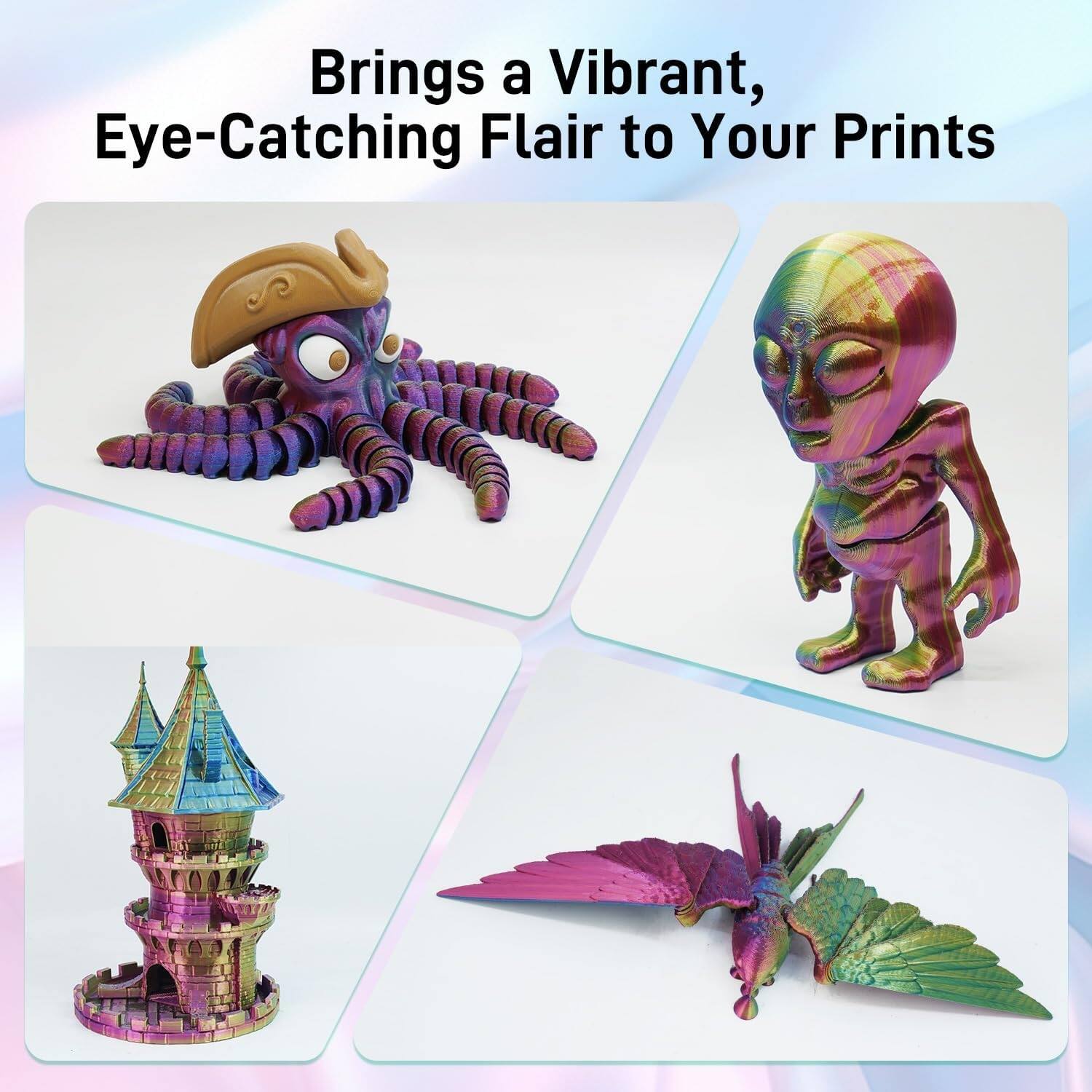 Brings a Vibrant, Eye-Catching Flair to Your Prints
