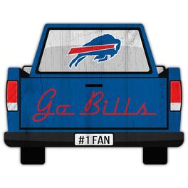 Fan Creations - Buffalo Bills 12'' x 12'' Truck Back D-cor - Multicolor