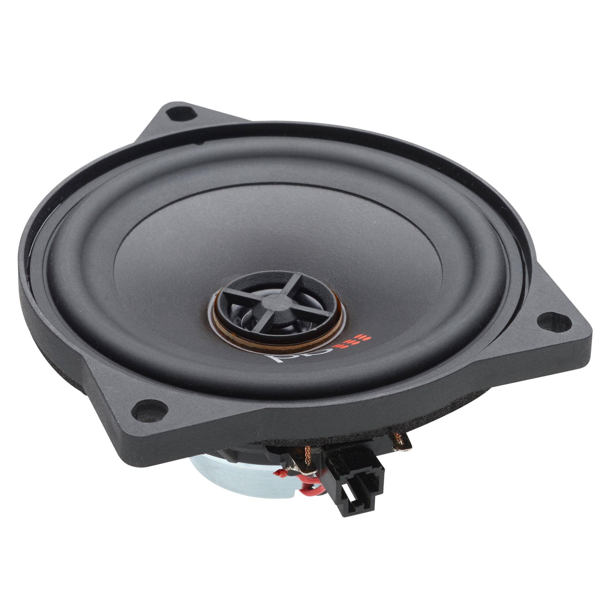 Alt View 1. Powerbass - PowerBass OE42-T3Y TESLA OEM Upgrade 4" Full Range Coaxials - Black/Gray.