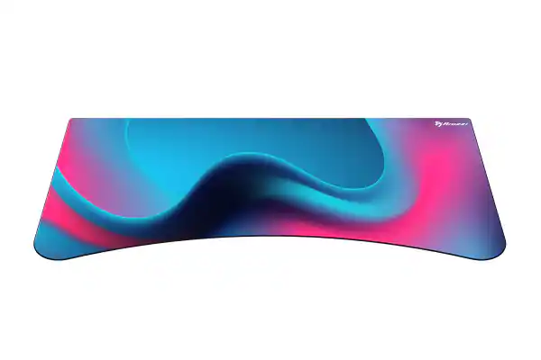 Front. Arozzi - Arozzi Full-Surface, Interchangeable, Water-Resistant, and Washable Mouse Pad with Stitched Edges - D052 - Blue.