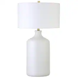 Hudson&Canal - Sloane Table Lamp - Matte White