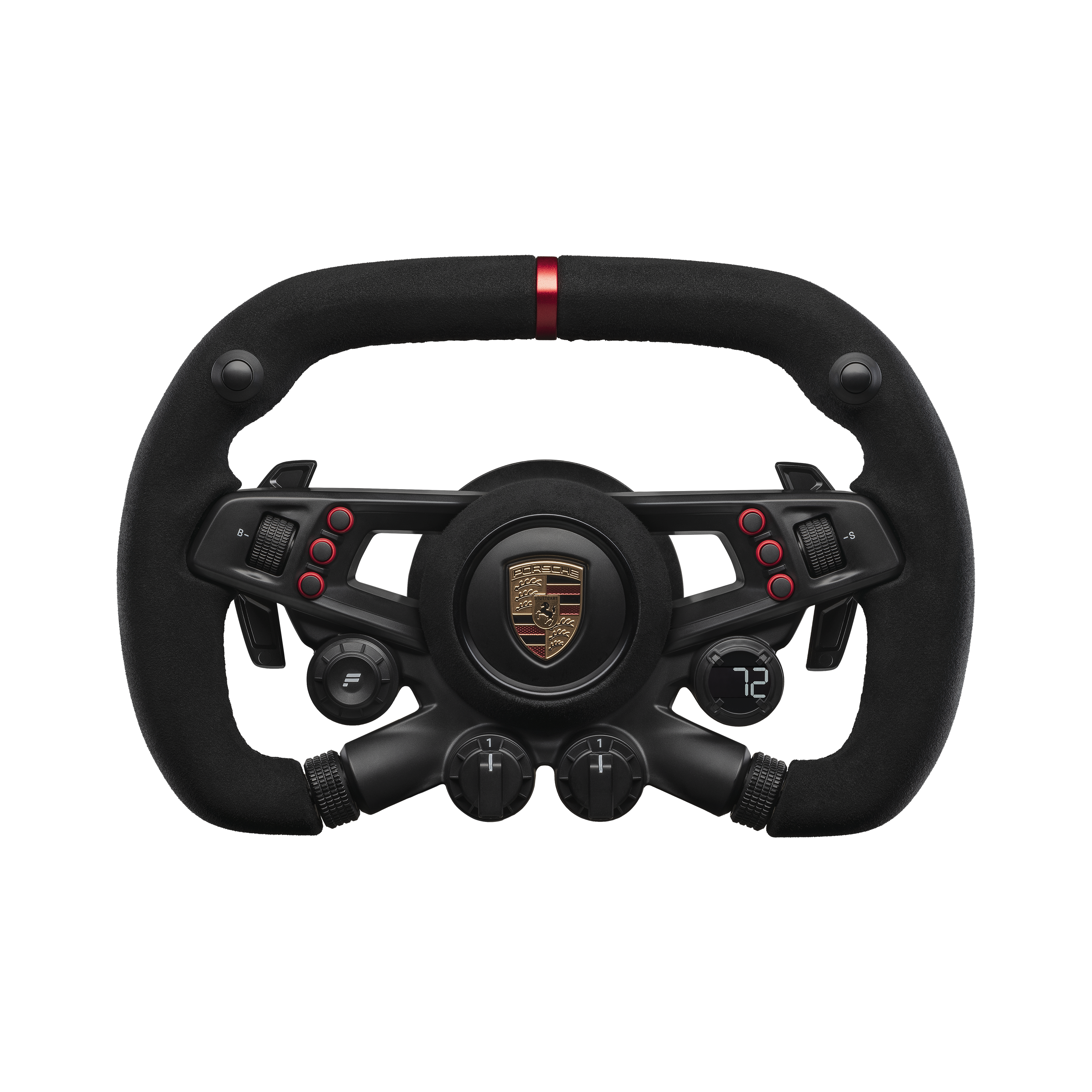 Front. Fanatec - CSL ELITE STEERING WHEEL PORSCHE VISION GT.