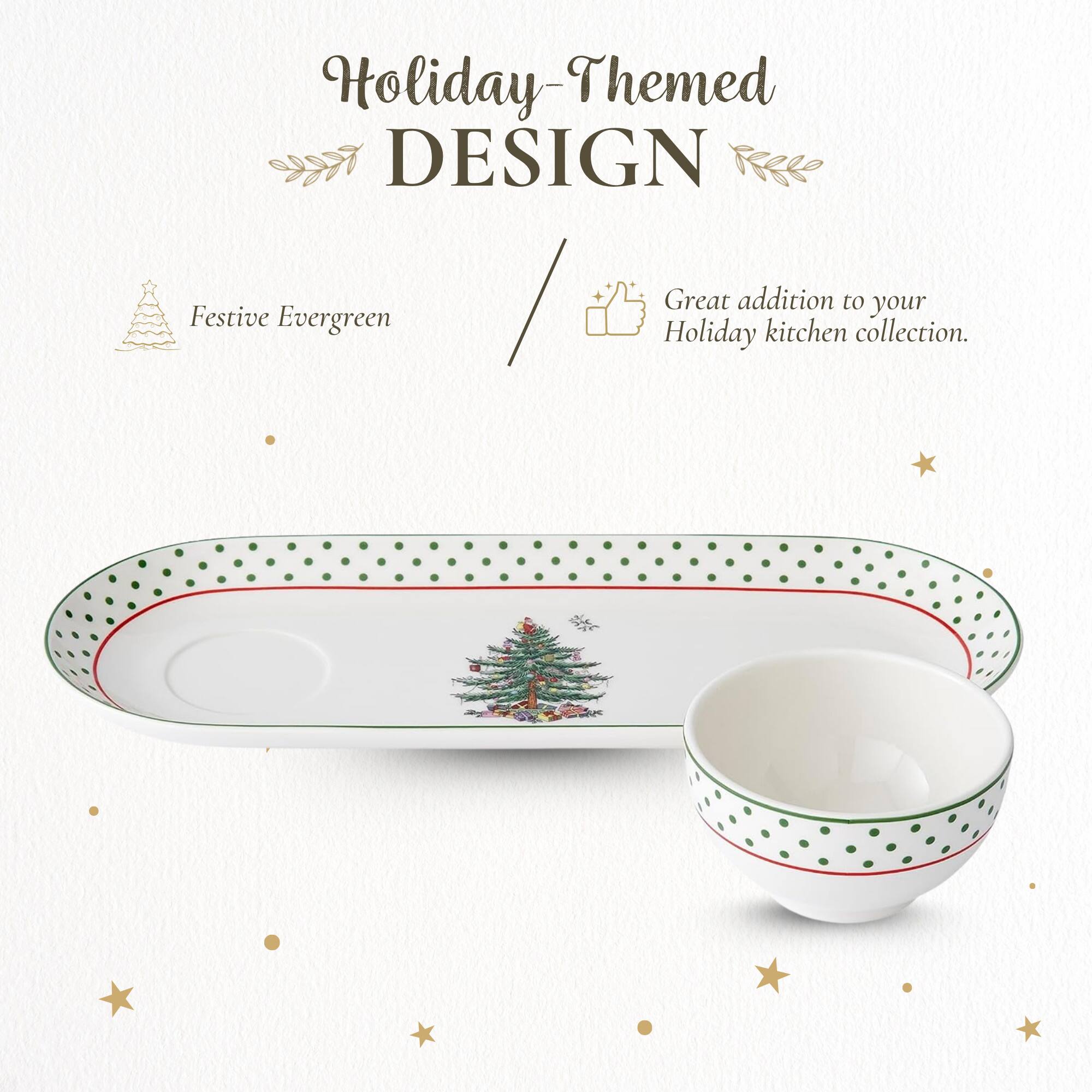 Holiday-Themed DESIGN  
Festive Evergreen  
Great addition to your Holiday kitchen collection.