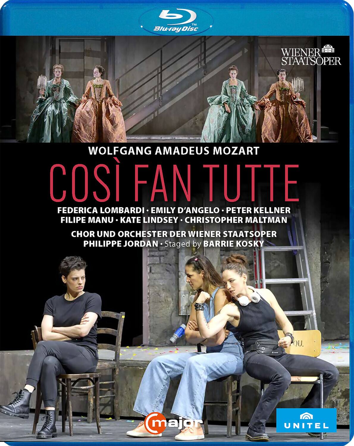 Front. Barrie Kosky - Cosi fan tutte   - BLU-RAY.