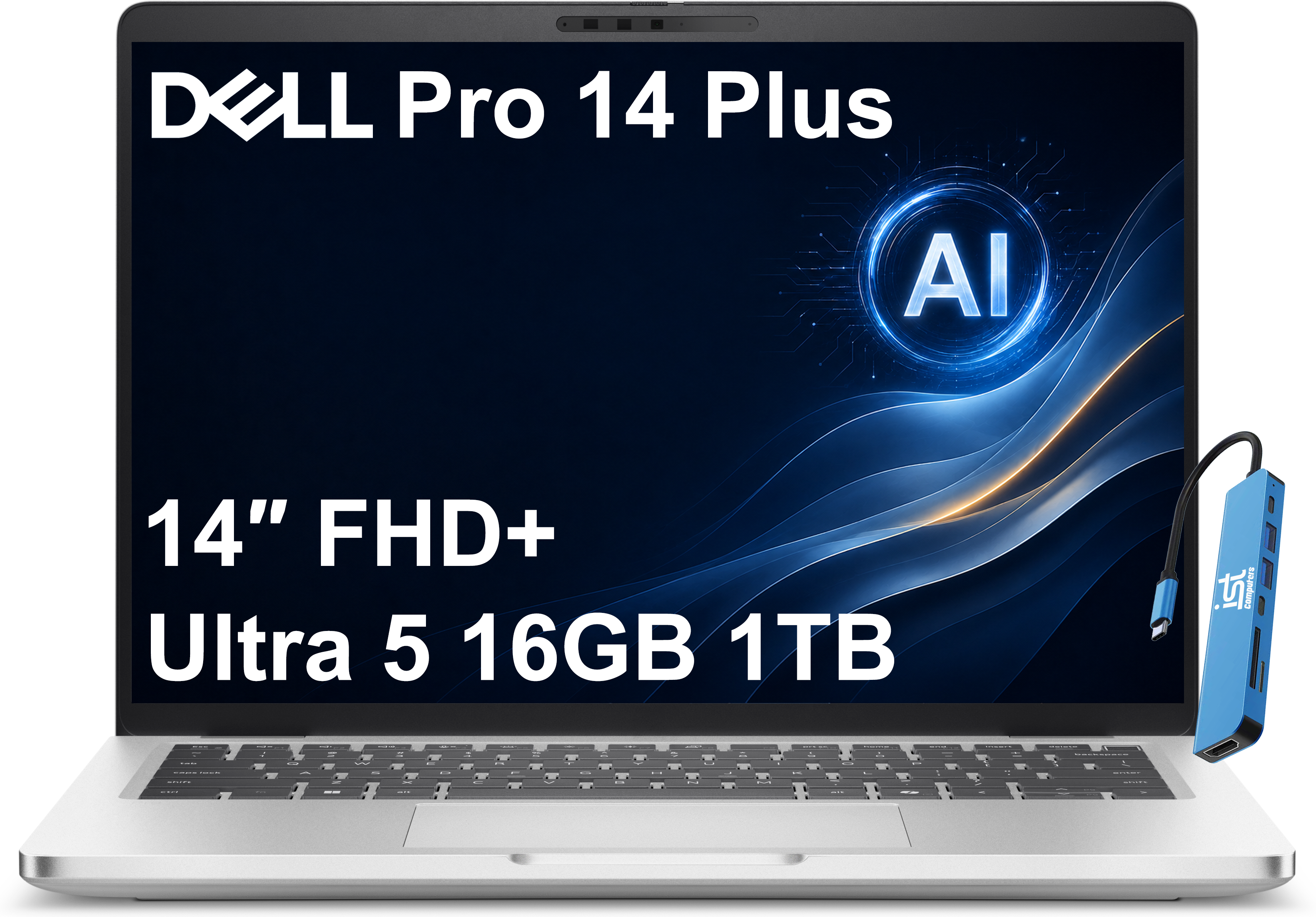 DELL Pro 14 Plus  
AI  
14" FHD+  
Ultra 5 16GB 1TB  
LS computers