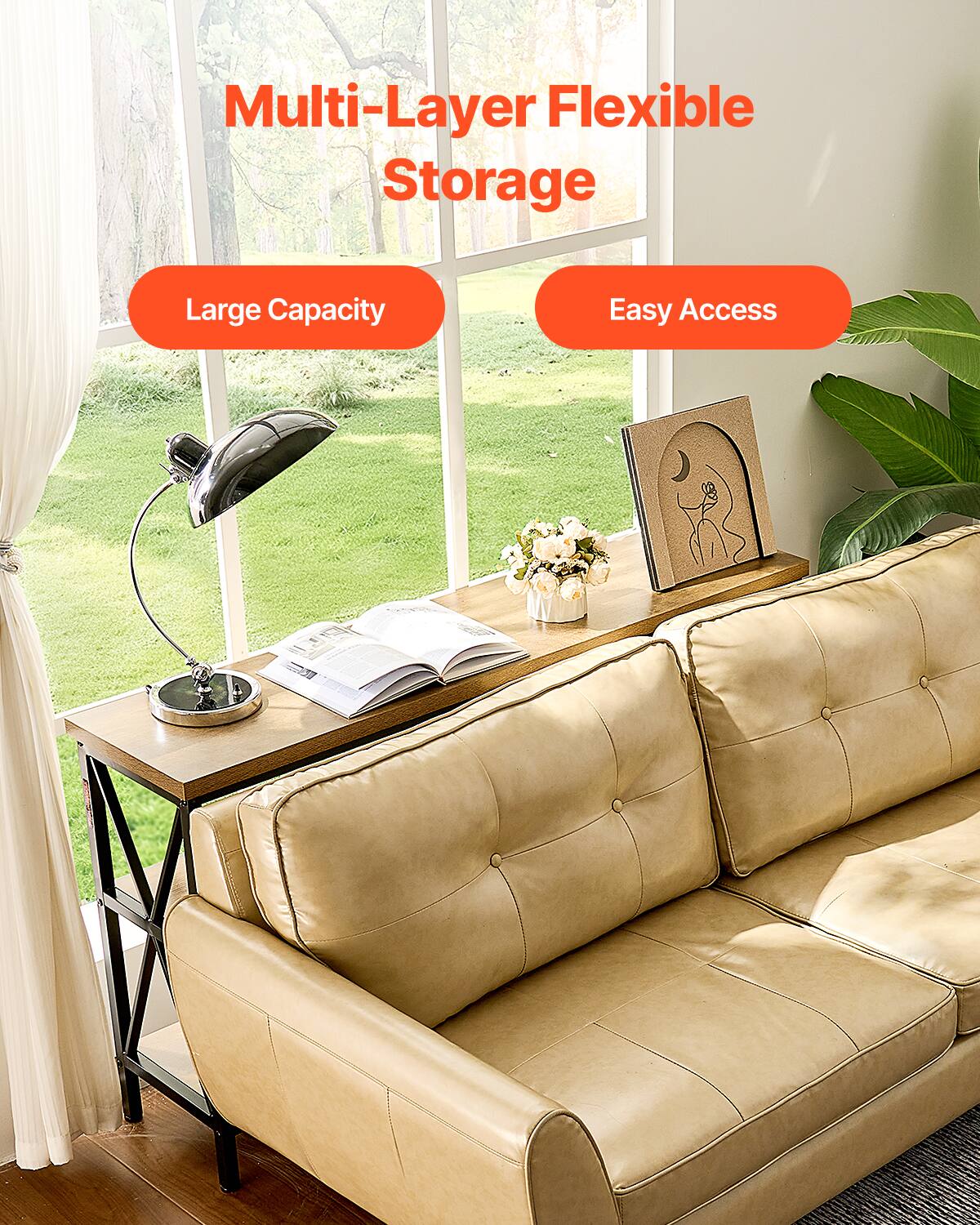 Multi-Layer Flexible Storage

Large Capacity

Easy Access