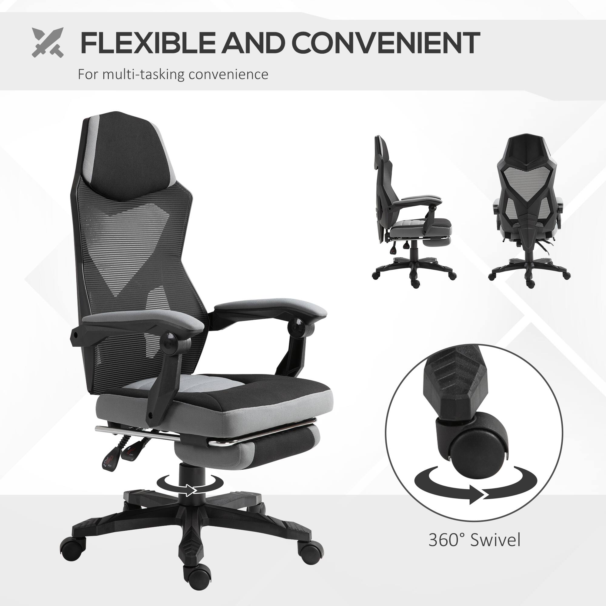 FLEXIBLE AND CONVENIENT
For multi-tasking convenience
360° Swivel