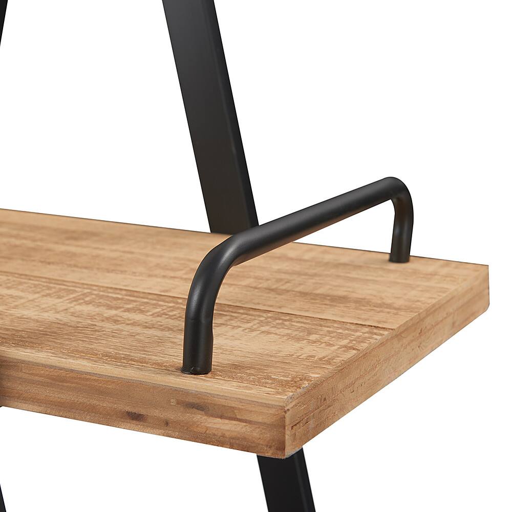 Alt View 14. Finch - Morris A-Frame Industrial Bookshelf - Natural.