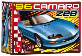 PopMarket - AMT 1996 Chevy Camaro Z28 Convertible 1/25 Scale Model Kit - COLLECTIBLES - Multicolor