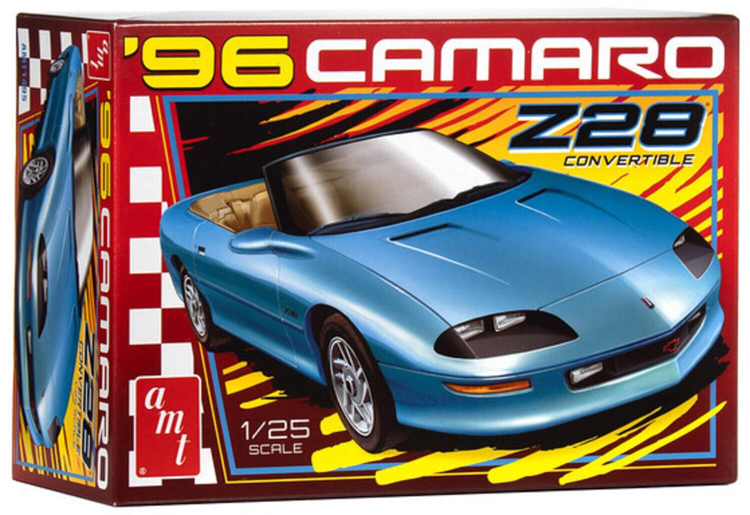 '96 CAMARO Z28 CONVERTIBLE  
1/25 SCALE  
AMT