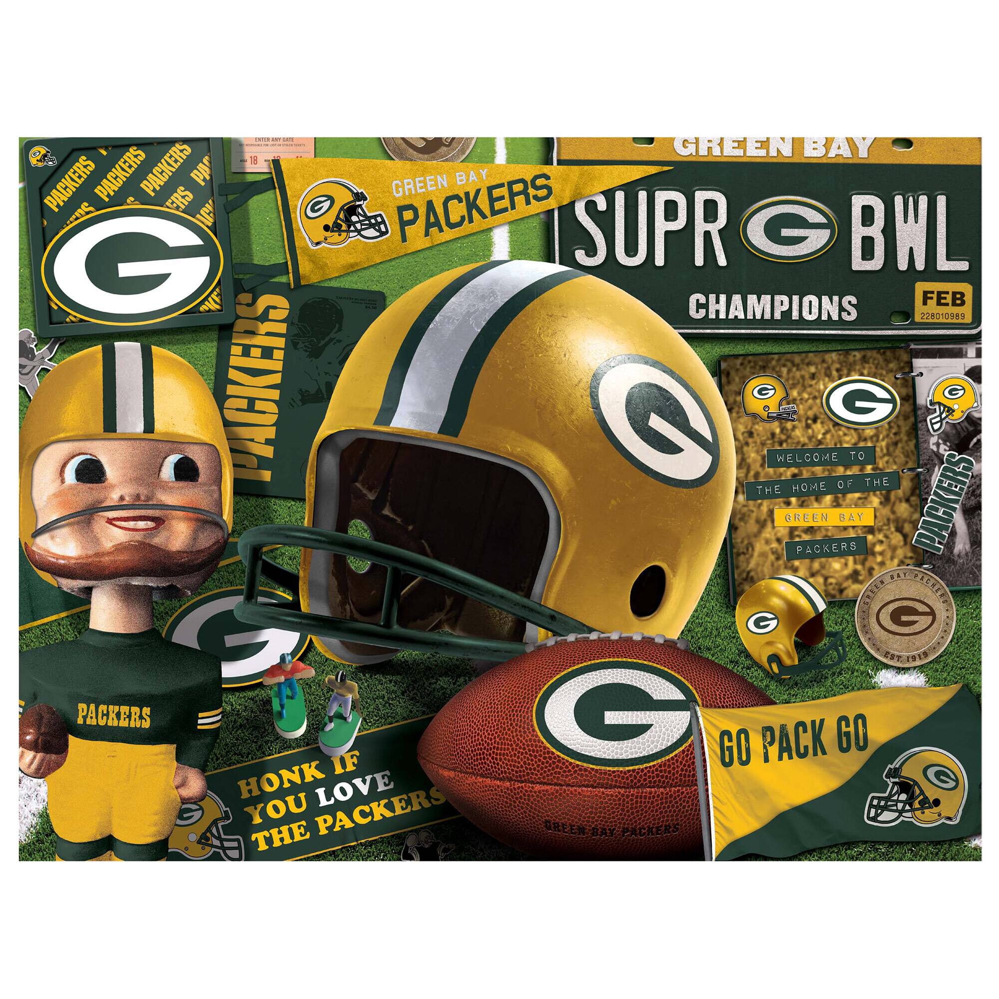 GREEN BAY PACKERS  
SUPERBOWL CHAMPIONS  
FEB 22010998  

WELCOME TO THE HOME OF THE GREEN BAY PACKERS  

HONK IF YOU LOVE THE PACKERS  

GO PACK GO  

GREEN BAY PACKERS