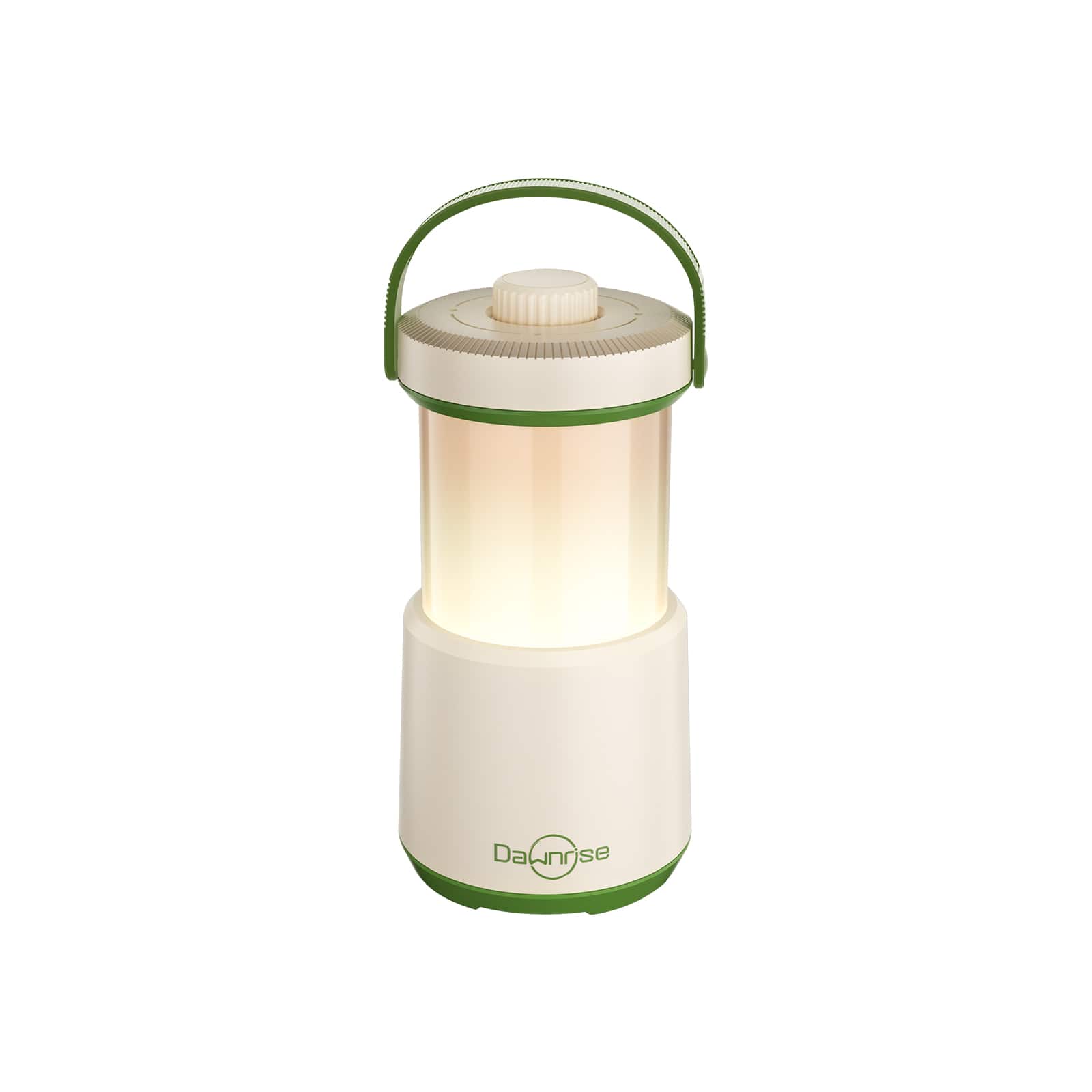 Dawnrise - 1 Pack Rechargeable LED Camping Lantern, 5-in-1 Tent Light with 750Lm, Protable Lantern Flashlight with Red Light - Desert Yellow