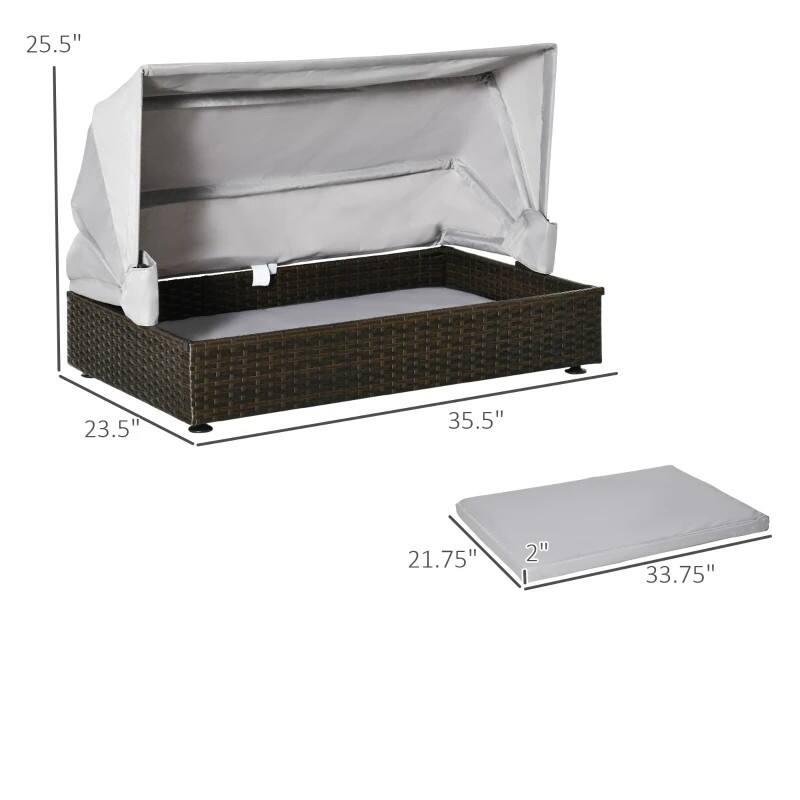 25.5"  
23.5"  
35.5"  
21.75"  
2"  
33.75"