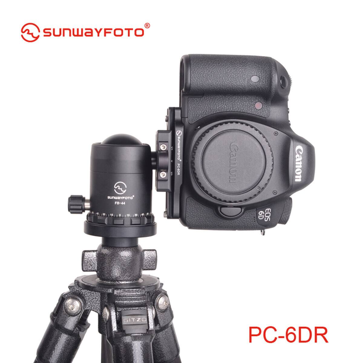 SUNWAYFOTO  
Sunwayfoto  
FB-44  
e 1 1  
UBYPOTO  
PC40  
Canon  
EOS 6D  
GITZO  
PC-6DR