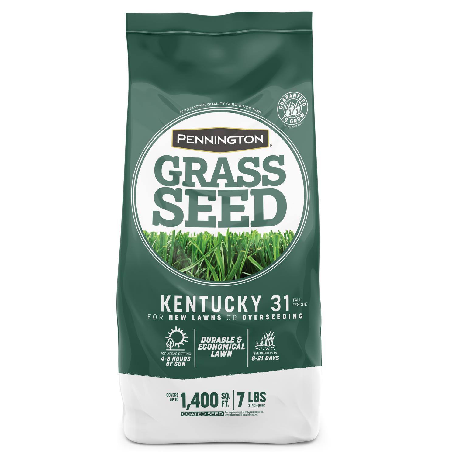 Pennington - Kentucky 31 Tall Fescue Grass Sun or Shade Grass Seed 7 lb price history on PriceWatchPro