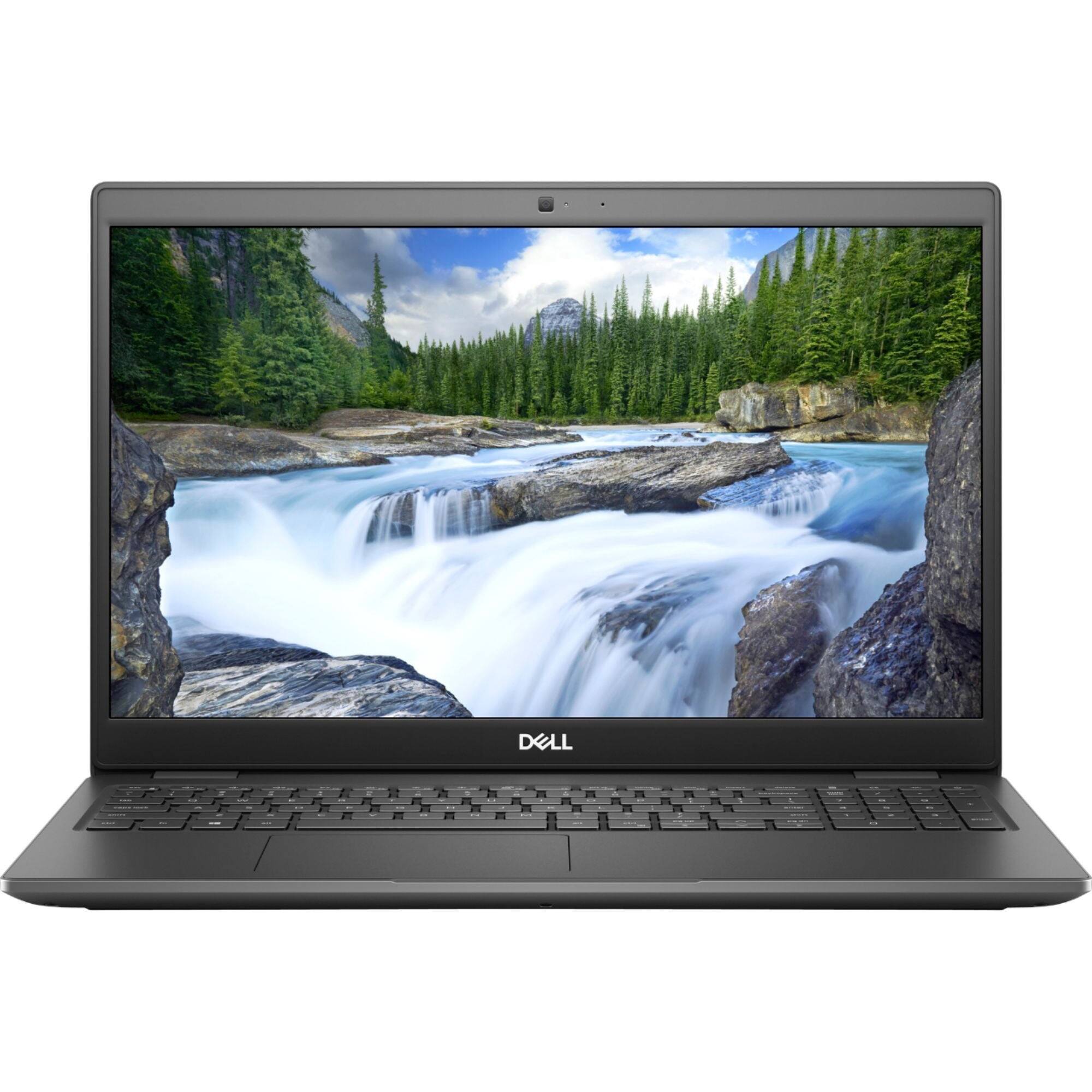 Front. Dell - Dell Latitude 5400 14" HD Laptop Intel i5-8365U 1.6GHz 16GB 256GB W11P - Black.