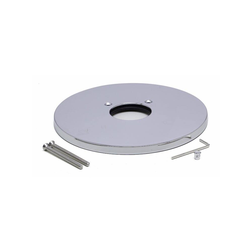Alt View 1. Alfi - Polished Chrome Shower Valve Mixer with Rounded Lever Handle - Silver.