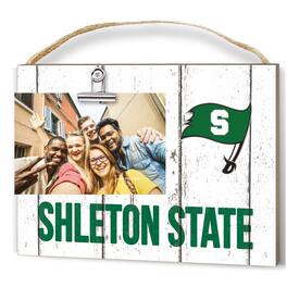 Jardine - Shelton State Buccaneers 8'' x 10'' Weathered Design Clip It Frame - White