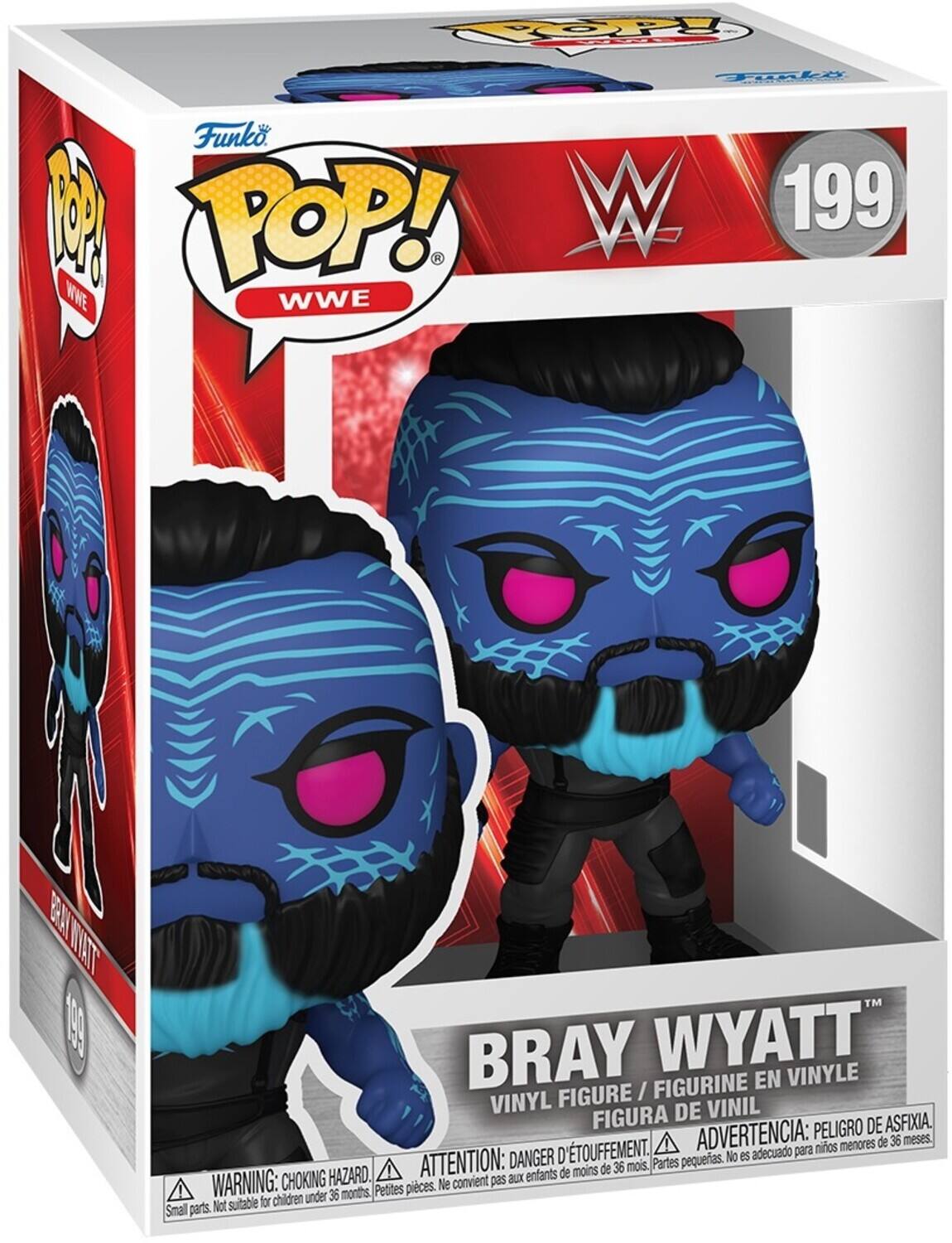 OOP Tili Funko POP! WWE 199 BRAY WYATT VINYL FIGURE / FIGURINE EN VINYLE / FIGURA DE VINIL  
PELIGRO DE ASFIXIA. D'TOUFFEMENT. ADVERTENCIA: para niños menores de 36 meses. DANGER petites. No es adecuado HAZARD. ATTENTION: aux enfants de moins de 36 mois. Partes WARNING: CHOKING Petites pièces. Ne convient pas children under 36 months. Not suitable for Small parts.