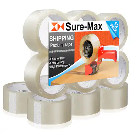 Sure-Max
SHIPPING
Packing Tape
- Easy to Start
- Long Lasting
- High Performance
12 PACK