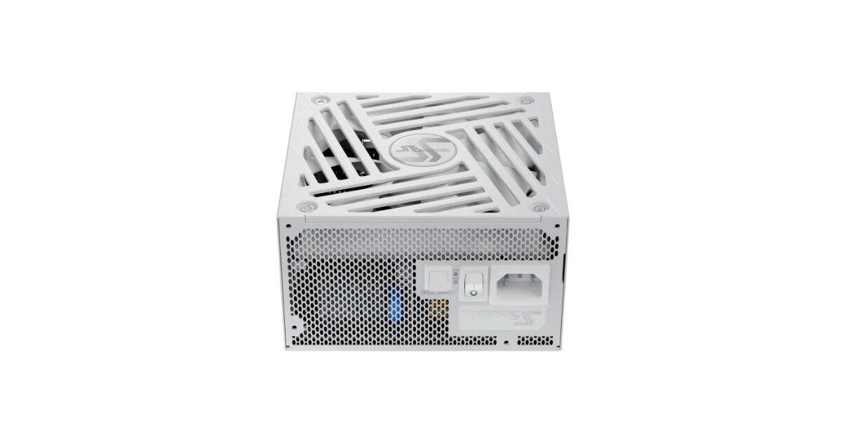 Alt View 1. Seasonic - FOCUS GX-1000 White ATX3, 1000W 80+ Gold Full-Modular, Fan Control in Fanless, Silent, and Cooling Mode, Power Supply - White.