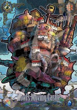 Bandai - Ensky - Howl's Moving Castle - Artcrystal Jigsaw - Evening Scene 208-AC57 - Collectibles - Multicolor