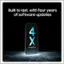 Built to last, with four years of software updates, the 4X OS upgrades and security update policies are subject to change.