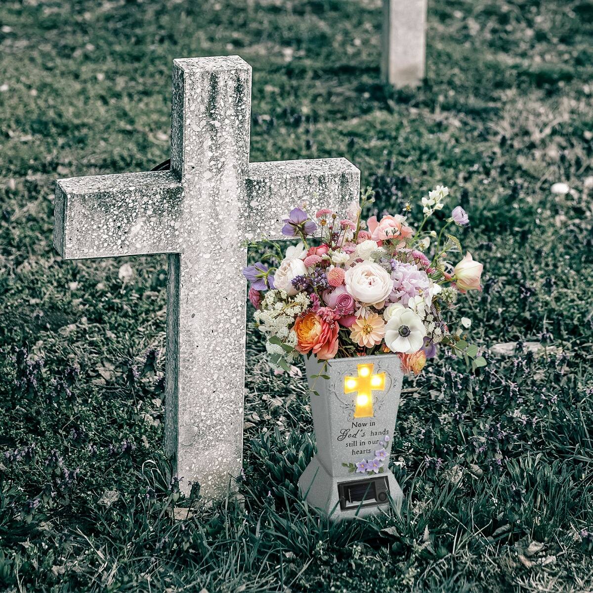 Now in God's hands still in our hearts