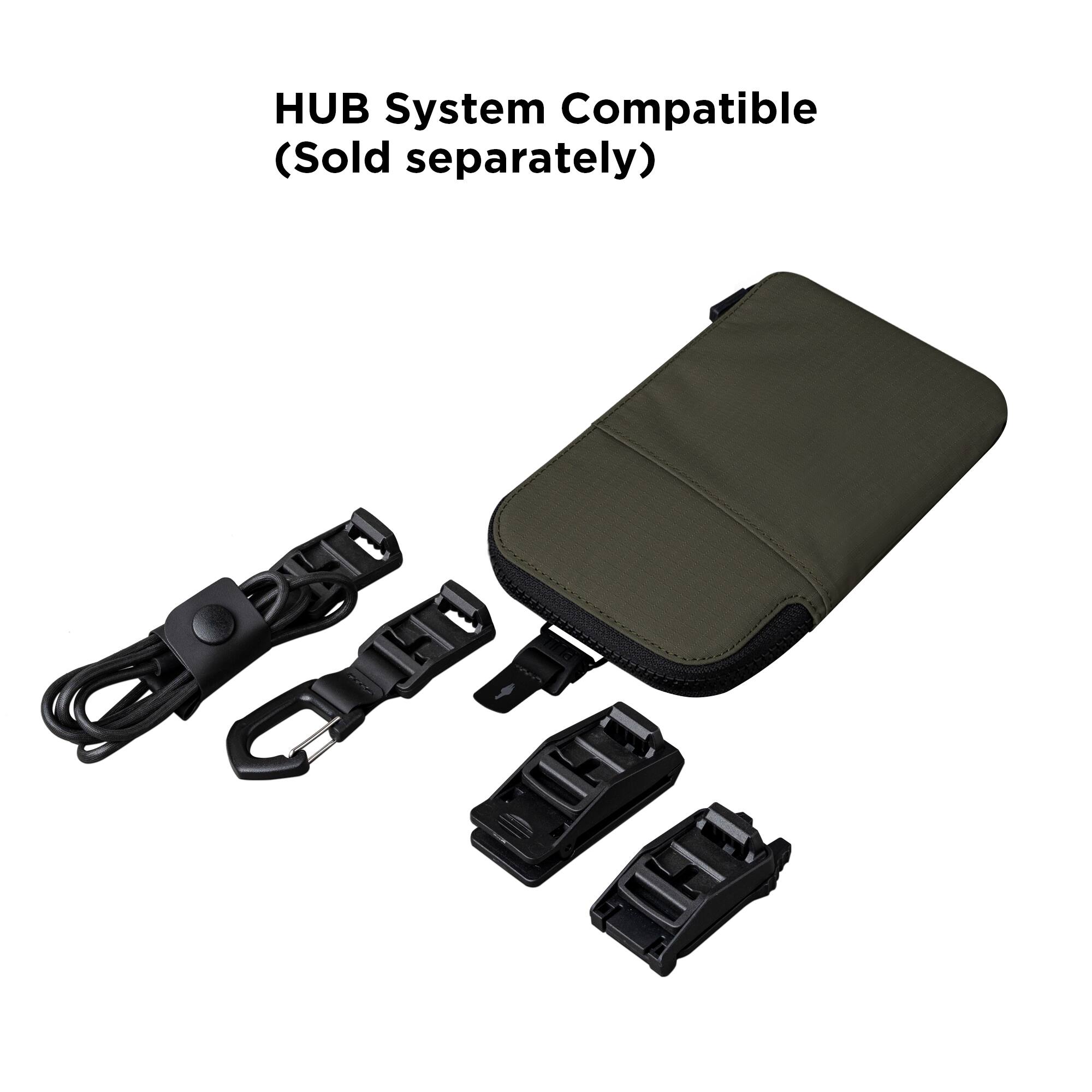 HUB System Compatible  
(Sold separately)