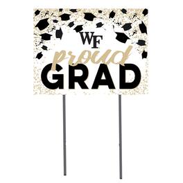 Jardine - Wake Forest Demon Deacons 18'' x 24'' Grad Yard Sign - White