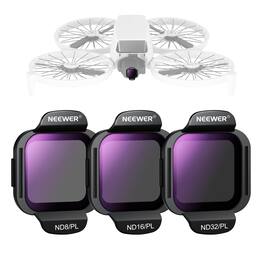 Neewer - DJI Flip ND/PL 3-Pack: ND8/16/32-PL