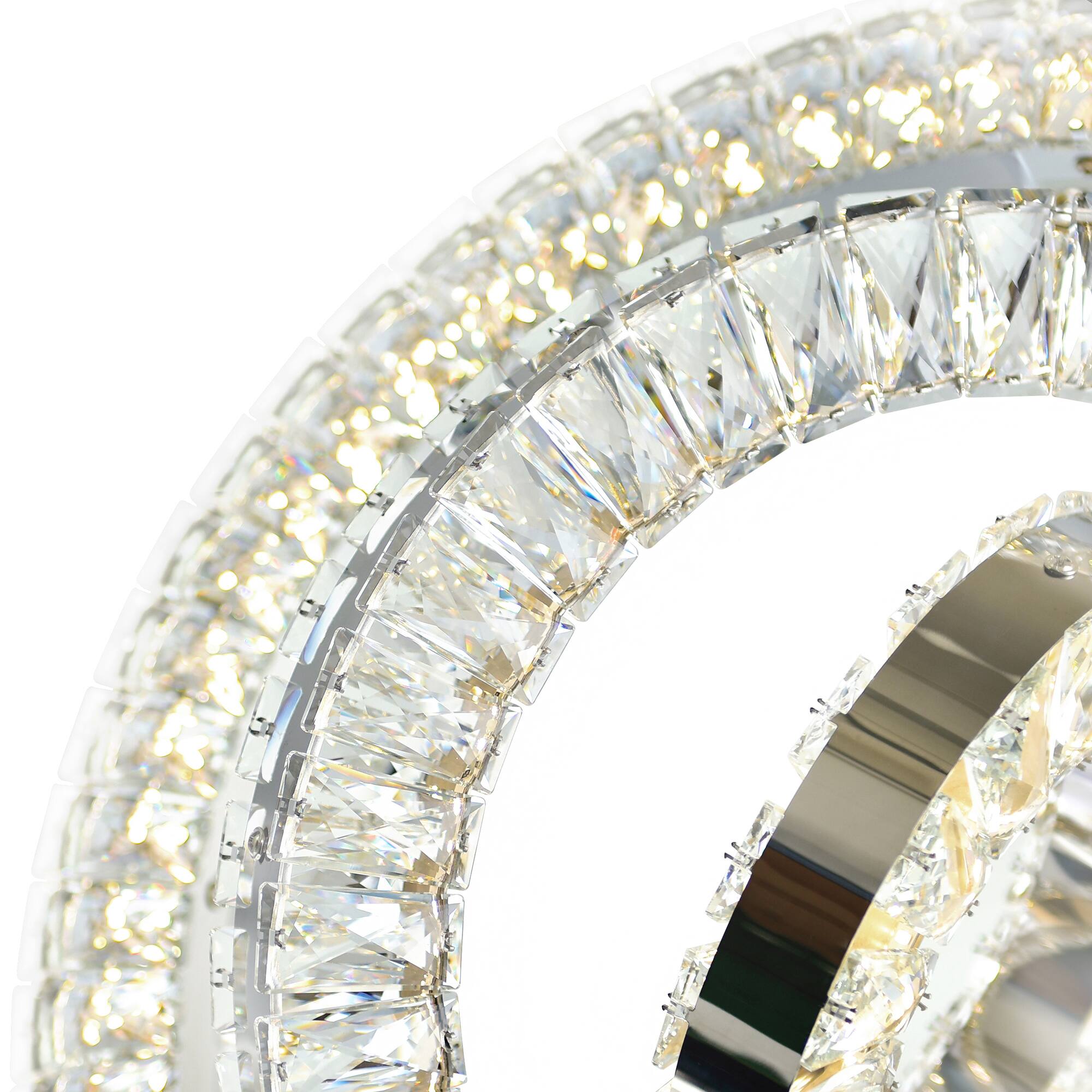 Alt View 1. CWI Lighting - Celina LED Chandelier With Chrome Finish - Chrome.