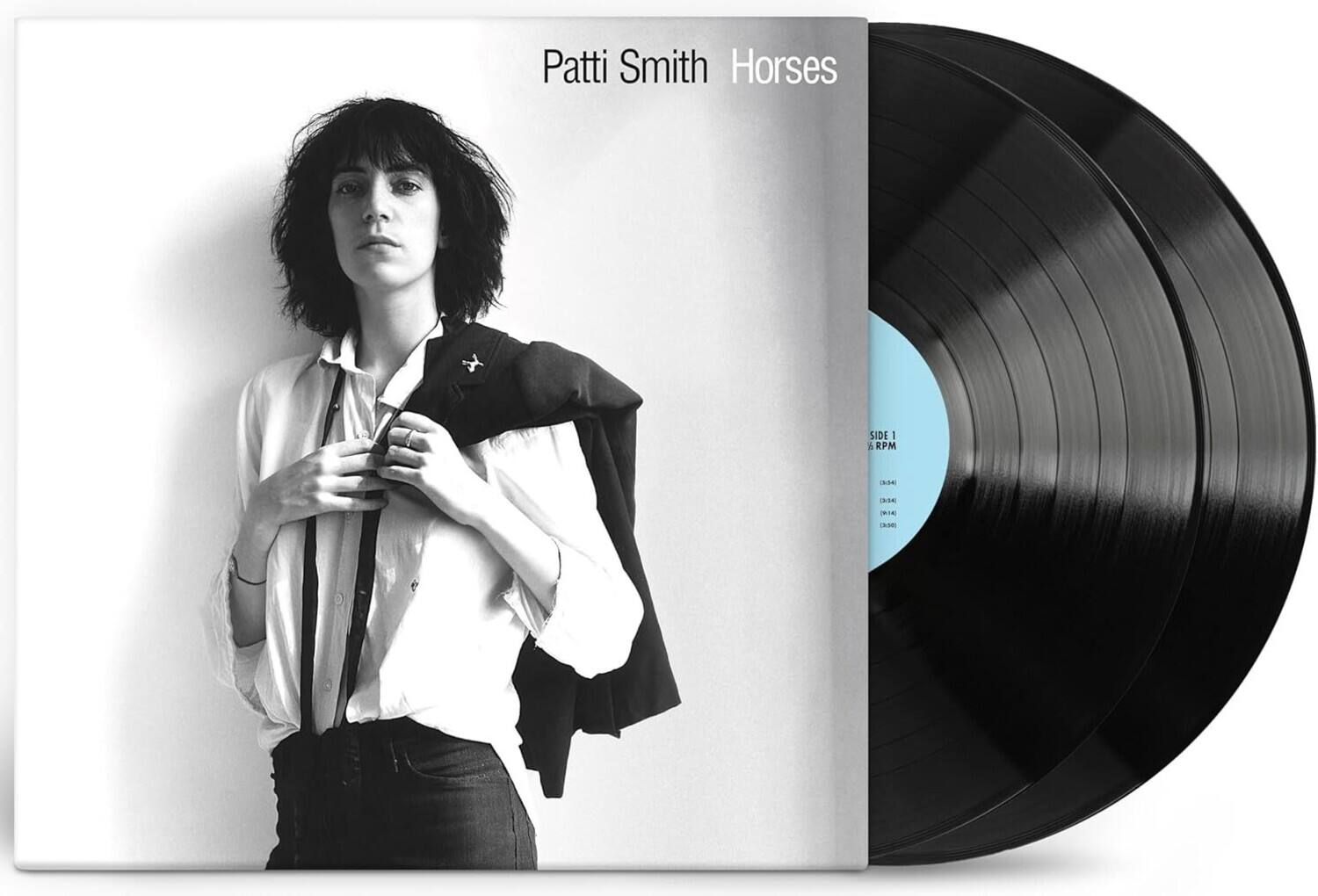 Patti Smith Horses

SIDE 1
33 1/3 RPM

1. Patti Smith
2. Redondo Beach
3. 2535
4. 350