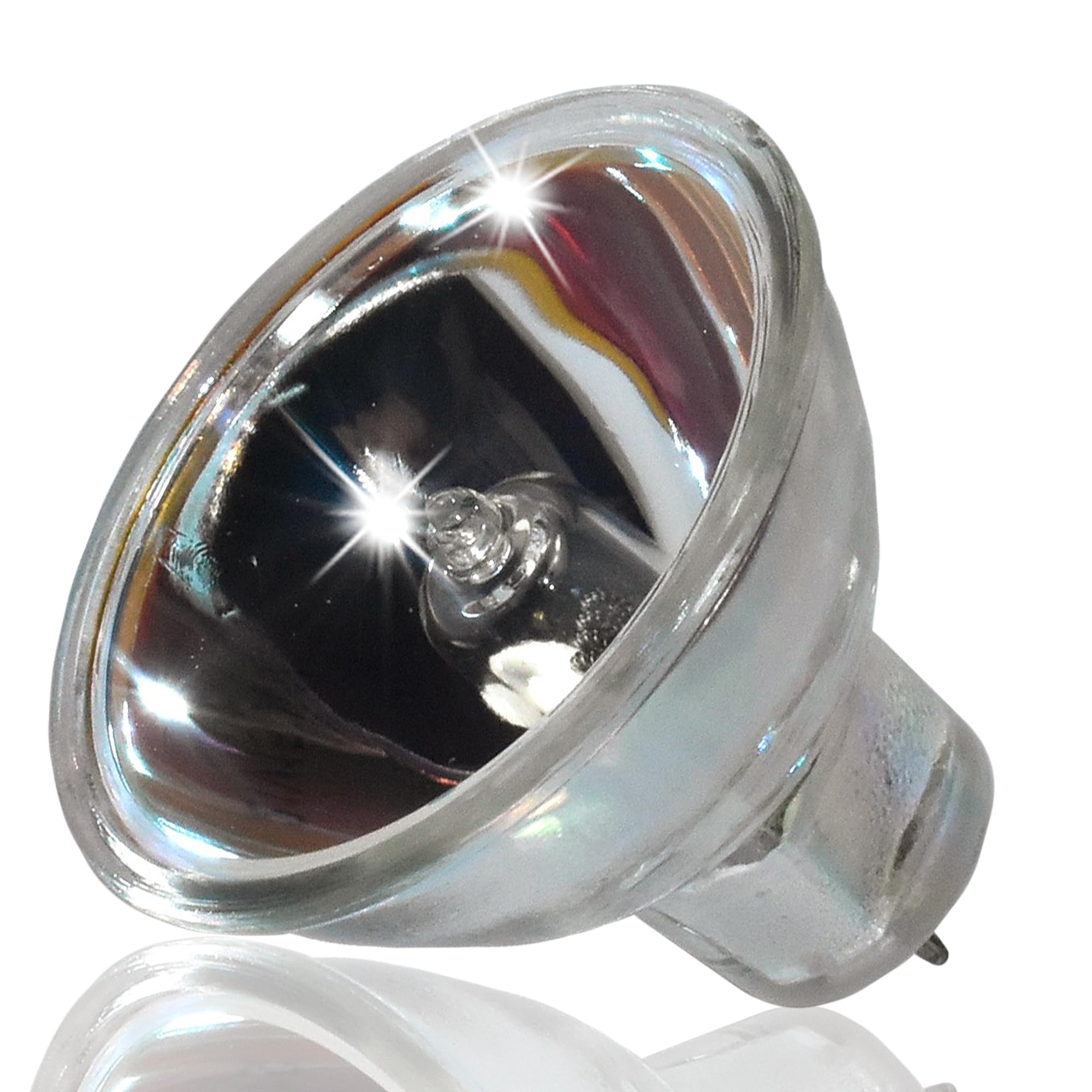 Front. HQRP - 21 V 150 W MR16 GX5.3 Halogen Replacement Bulb for Dual-Lux-3-Curing, ACMI E688, Circon FCB96.