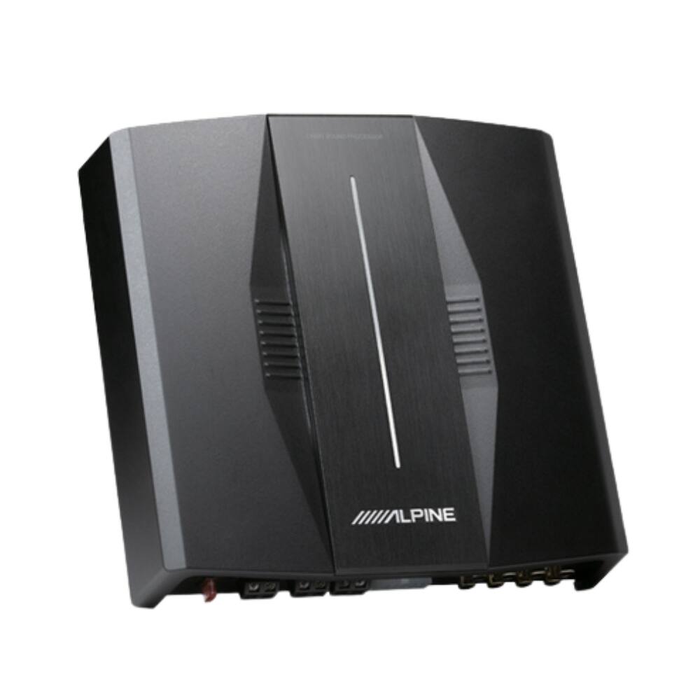 Alt View 2. Alpine - Alpine PXE-C80-88 8-Channel Amplifier with S2-S50 and S2-S40 Coaxial Speakers.