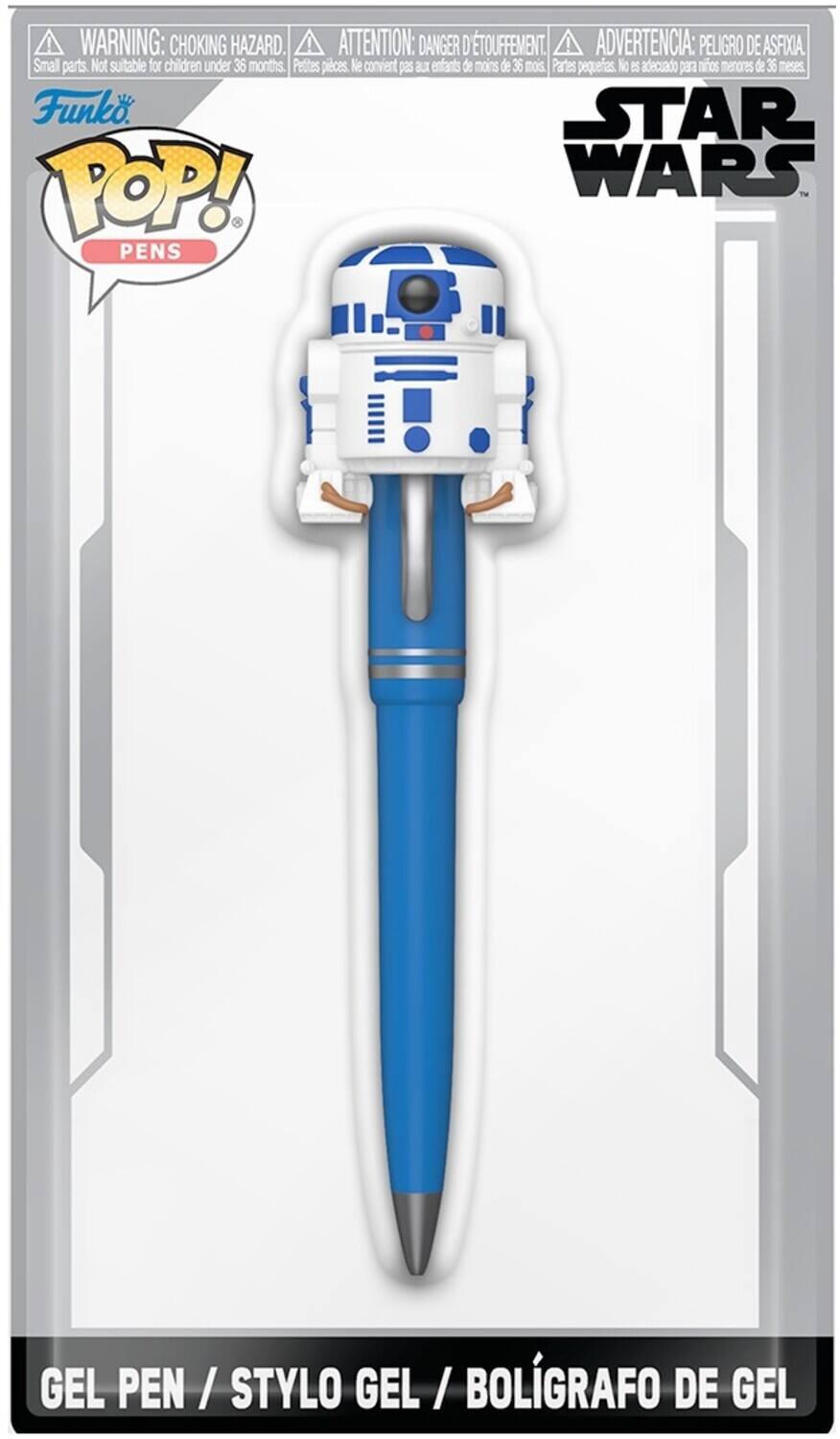 WARNING: CHOKING HAZARD. ATTENTION: DANGER D'ÉTOUFFEMENT. I ADVERTENCIA: PELIGRO DE ASFIXIA
Small parts Not suitable for children under 36 months Pettes pieces. Ne convient pas ax enfants de moins de 36 mos. Partes pequeas. No 5 adecuado para nios menores de 36 meses.
Funk STAR POP! WARS PENS
GEL PEN / STYLO / GEL / BOLGRAFO GEL / DE GEL
