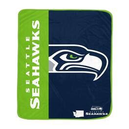 Pegasus - Seattle Seahawks 50" x 60" Endzone Ultra Soft Throw Blanket - Multicolor