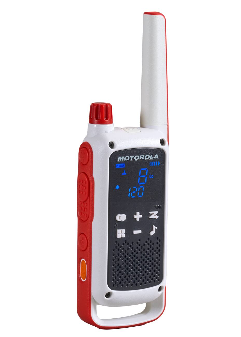Alt View 18. Motorola - Solutions TALKABOUT T478 Two Way Radio - 2 Pack - White - White.