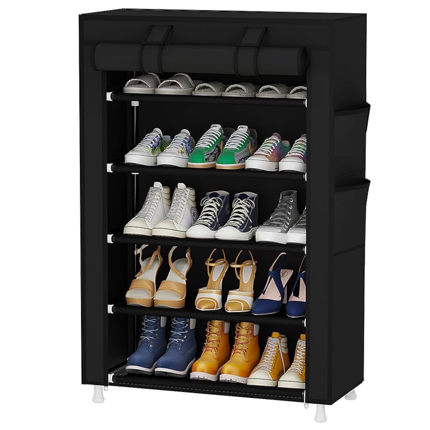 Black 5-tier(23.62"W)