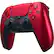 Left. Sony - Sony PlayStation 5 DualSense Wireless Controller with MightySkins Custom Decal Skin Voucher - Volcanic Red - Volcanic Red.