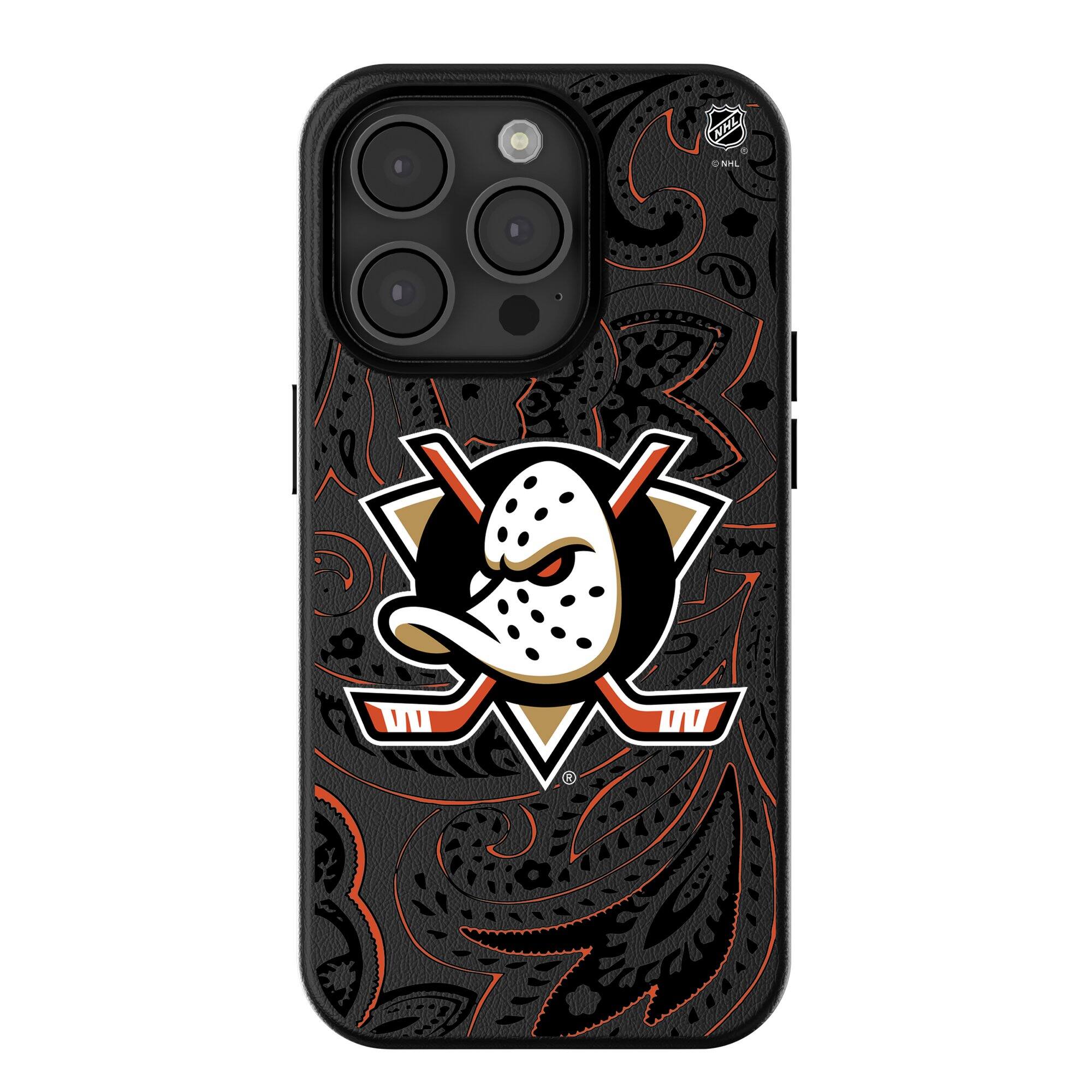 Keyscaper - NHL - Anaheim Ducks Paisley iPhone Magnetic Bump Case - 15 Pro Max - Black price history on PriceWatchPro