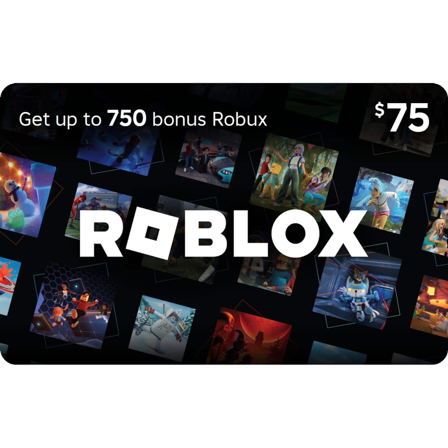 Roblox - $75 Digital Gift Card [Includes Virtual Item] [Digital]