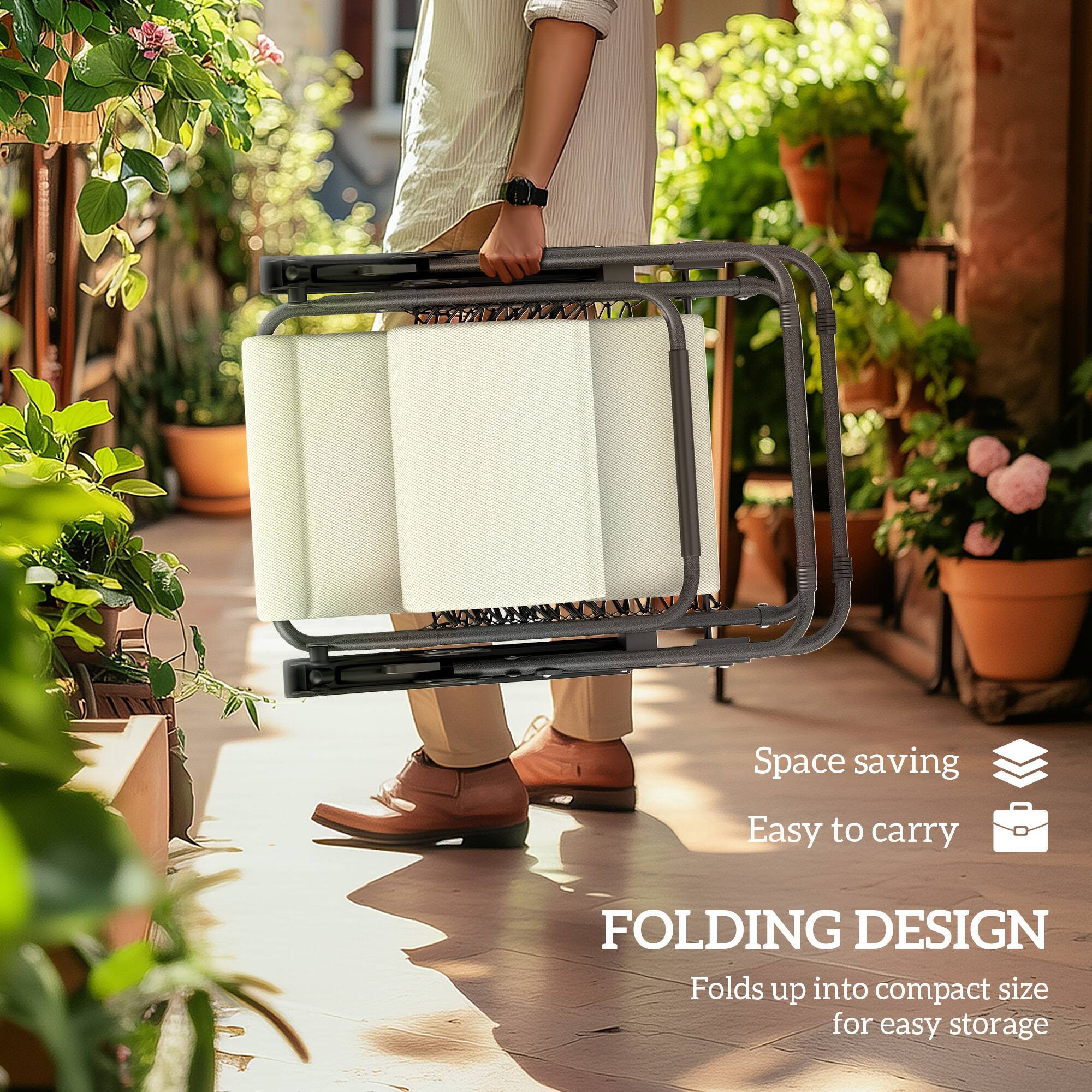 Space saving, Easy to carry, FOLDING DESIGN, Folds up into compact size for easy storage