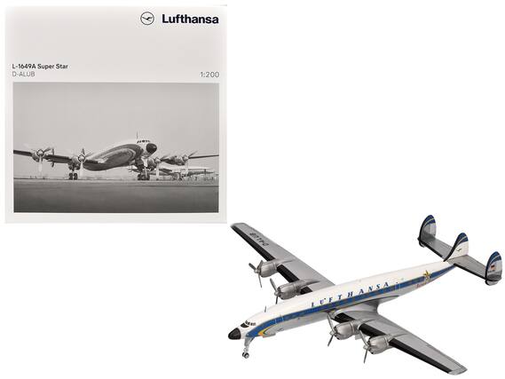 Lufthansa
L-1649A Super Star
D-ALUB
1:200