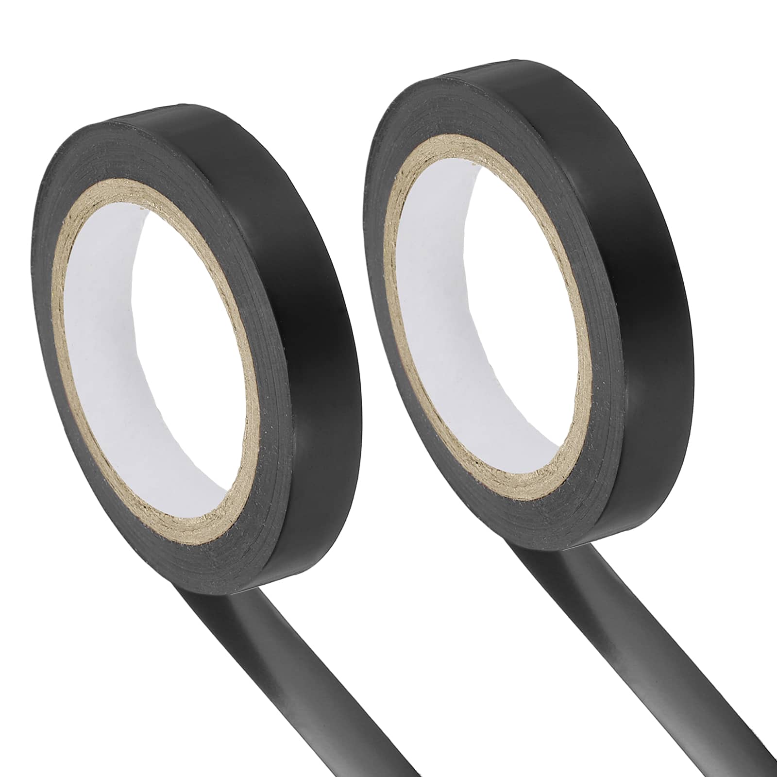 Unique Bargains - Grip Fishing Tape, PVC Racquet Finishing Tapes Racket Accessories Sticky Seal - For Tennis Badminton, 2pcs & 32.8ft - Black